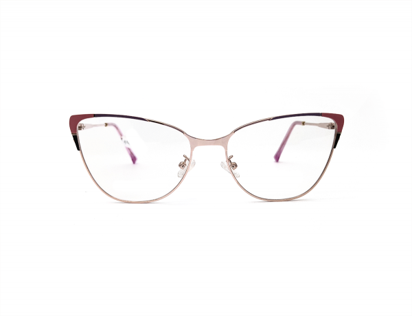 Gafas para mujer estilo agatada, color lila