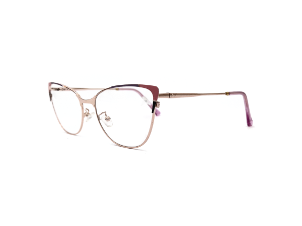 Gafas para mujer estilo agatada, color lila - Imagen 4