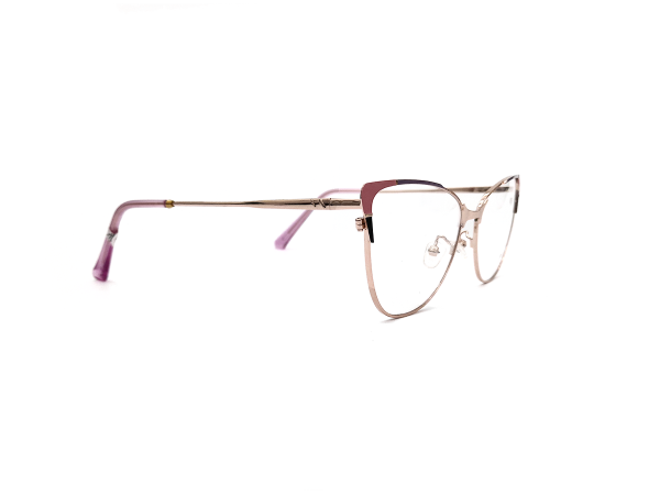 Gafas para mujer estilo agatada, color lila - Imagen 2