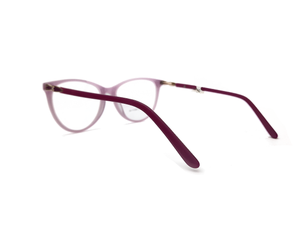 Gafas para mujer estilo redonda, color lila - Imagen 4