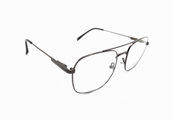 Gafas para hombre estilo Iron man, gris metalizado - Imagen 2