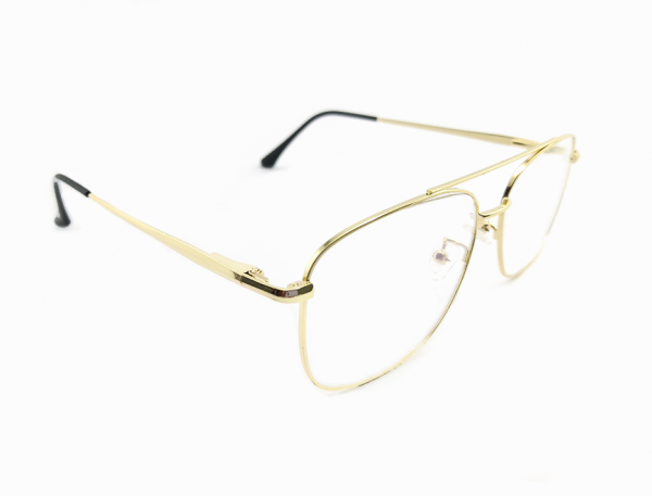 gafas para hombre estilo Iron man, color dorado - Imagen 2