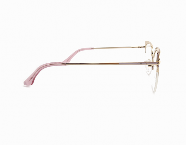 Gafas para mujer estilo agatado, color rosado - Imagen 3